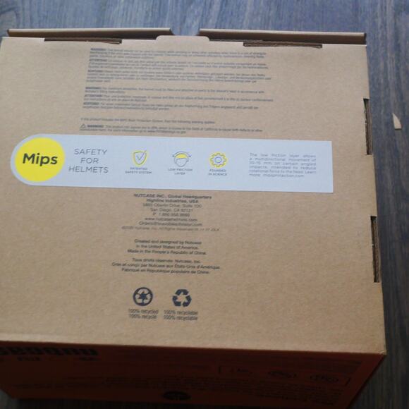 NEW Nutcase Little Nutty Helmet Bike Skate Tie Dye MIPS Toddler 8 7/8" - 20.5" - Picture 11 of 13